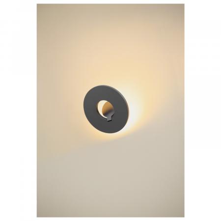 SLV 1007236 I-RING Wandaufbauleuchte 92W 3000K anthrazit
