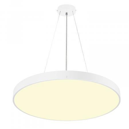 SLV 1007311 MEDO PRO 90 LED-Deckenaufbauleuchte 75 W, 11000–11200 lm, 3000/4000 K, CRI 90, DALI-2/Touch dimmbar, Ø 900 mm, Weiß/Weiß
