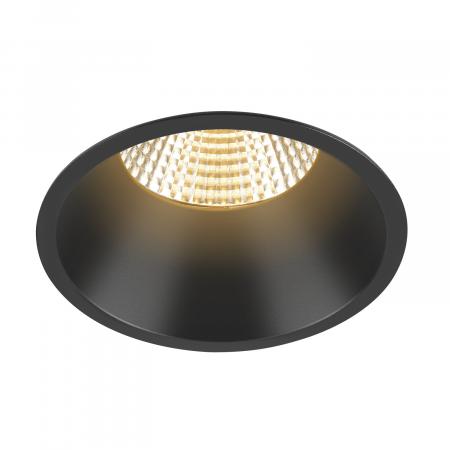 SLV 1007452 NEW TRIA 95 Deckeneinbauring schwarz Ø 10,3 cm IP20