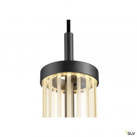 SLV 1008032 QUIMERA, Pendelleuchte, Pendellänge 150 cm, 2700/3000 K, PHASE, dunkel bronze