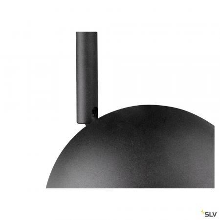 SLV 1008184 LIGHT EYE ® 150, 3~ Spot, rund, GU10, 1x max. 13 W, matt schwarz
