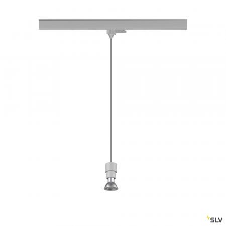 SLV 1008212 PURI 2.0 Basic PD 3-Phasen-Pendelleuchte GU10 Grau, 200 cm