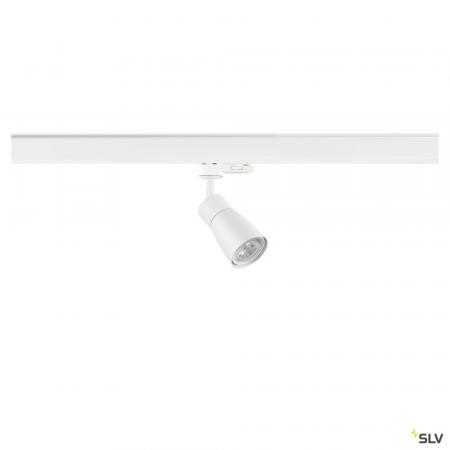 SLV 1008274 PURI 2.0 DOME 3-Phasen-Spot GU10 6W weiß/weiß schwenkbar