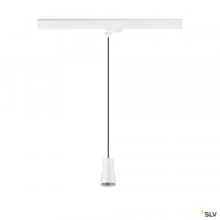 SLV 1008283 PURI 2.0 DOME Pendelleuchte weiß für 3-Phasen-Schienensystem GU10
