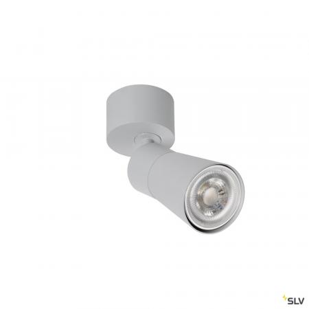 SLV 1008291 PURI 2.0 Cone, Wand- und Deckenaufbauleuchte, 1x max. 6 W GU10, grau
