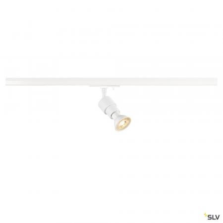 SLV 1008357 PURI 2.0 Basic 1-Phasen-Schienenspot GU10 weiß, 6 W