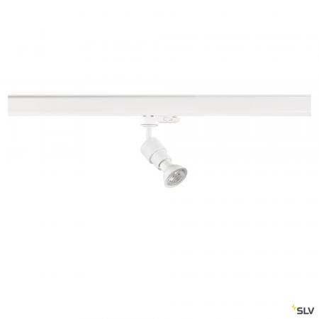 SLV 1008360 PURI 2.0 BASIC LED-Spot weiß für 3-Phasen-Schienensystem GU10 6W schwenkbar