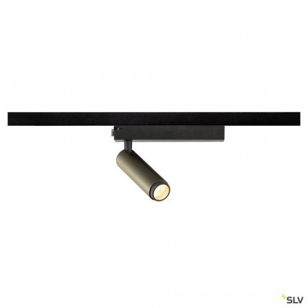 SLV 1008398 GRIP! S, 1~ Spot, zylindrisch, 3000 K, 11 W, PHASE, 29°, bronze / schwarz