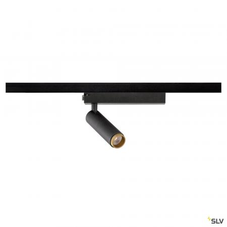 SLV 1008402 GRIP! S, 1~ Spot, zylindrisch, 2000-3000 K, 11 W, Dim-to-Warm, PHASE, 29°, schwarz / gold