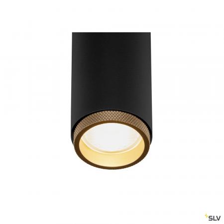 SLV 1008427 GRIP! M, 1~ Spot, zylindrisch, 3000 K, 20 W, PHASE, 42°, schwarz / gold