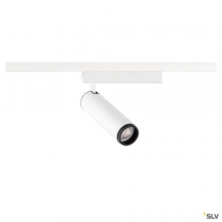 SLV 1008430 GRIP! M, 1~ Spot, zylindrisch, 2000-3000 K, 15 W, Dim-to-Warm, PHASE, 42°, weiß / schwarz
