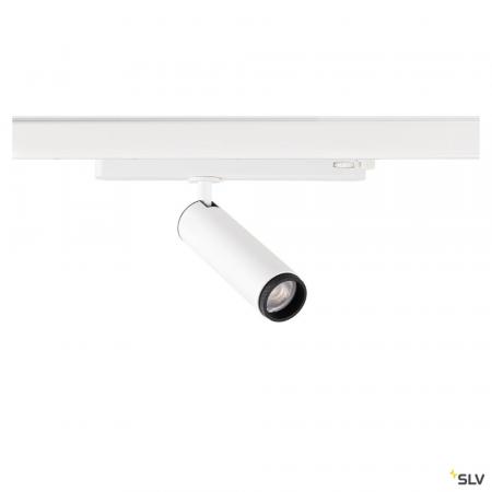 SLV 1008445 GRIP! M, 3~ Spot, zylindrisch, 2000-3000 K, 15 W, Dim-to-Warm, PHASE, 42°, weiß / schwarz