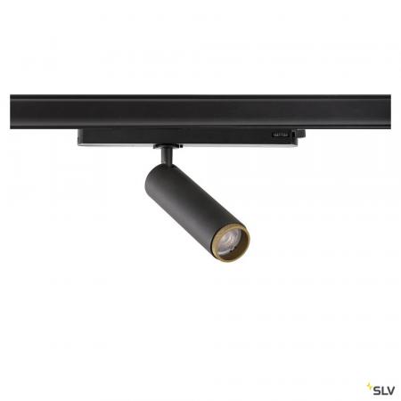 SLV 1008446 GRIP! M, 3~ Spot, zylindrisch, 2000-3000 K, 15 W, Dim-to-Warm, PHASE, 42°, schwarz / gold