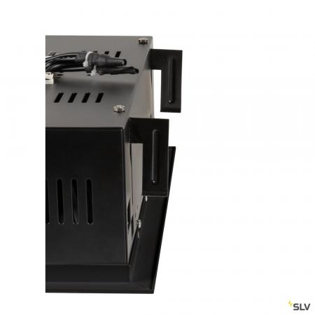SLV 1008572 KADUX, Deckeneinbauleuchte, double, 3000 K, DALI 2, Touch, 30°, schwarz