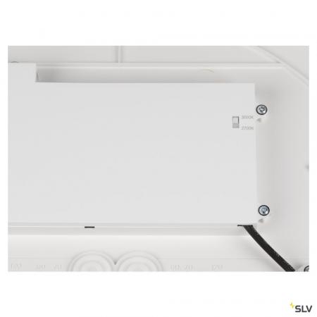 SLV 1008583 DECONA 42, Deckenaufbauleuchte, rund, 2700/3000 K, 23 W, PHASE, weiß / gold
