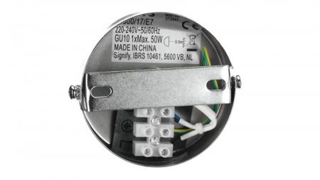 Philips 2er Limbali Decken-/Wandspot in Chrom matt mit 2 x GU10 Fassung IP20 - GU10 Leuchtmittel nicht enthalten