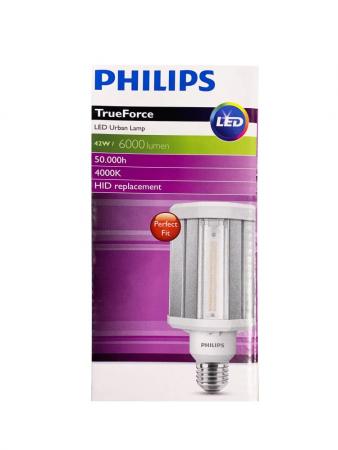 PHILIPS MASTER TrueForce Urban LED HPL 42W wie HPL 125W / SON 70W 6000lm 4000K Kaltweiß E27 360° KVG/VVG/220–240V IP65