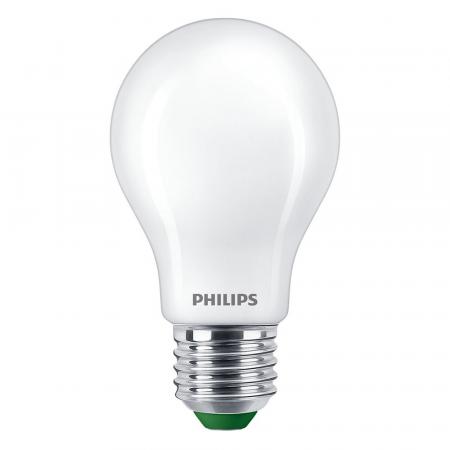 Philips UltraEfficient Filament A60 2,3W wie 40W 485lm 2700K E27 Warmweiß 300° matt nicht dimmbar