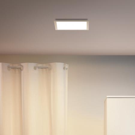 WIZ Smartes LED Panel quadratisch 30x30cm in Weiß WLAN/Wi-Fi Tunable White