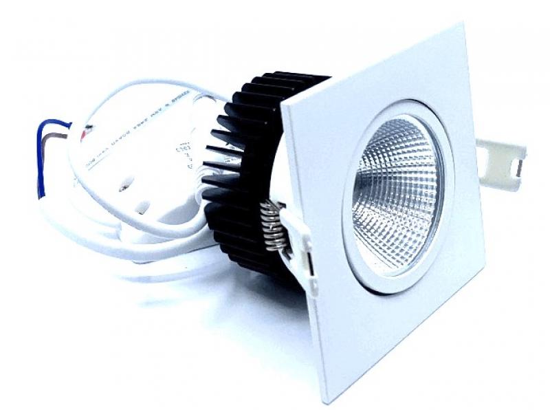 MOBILUX LED Einbaustrahler schwenkbar MOBiDIM COB POWER 11,5W Q DIM2WARM 45° 95Ra weiß