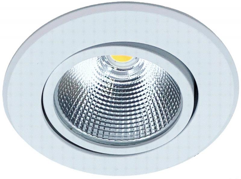 MOBILUX LED-Einbauleuchte MOBiDIM COB POWER 12W R 4000K Weiß