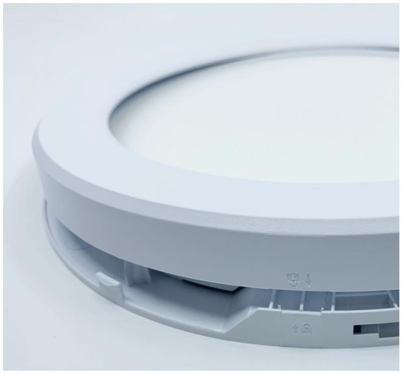 2 in 1 LED Aufbau- & Einbau- Panel MULTiLED 220R Xin1 DIM 15W weiß umschaltbare Farbtemperatur 02500226 MOBILUX