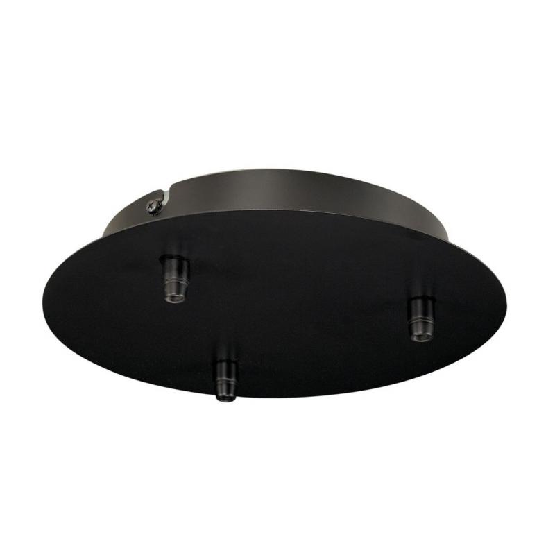 SLV 132610 Deckenrosette rund schwarz
