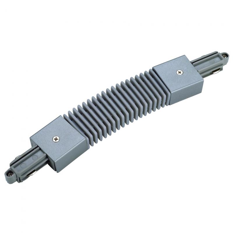 SLV 143112 Flexverbinder für 1-Phasen HV-Stromschiene, silbergrau