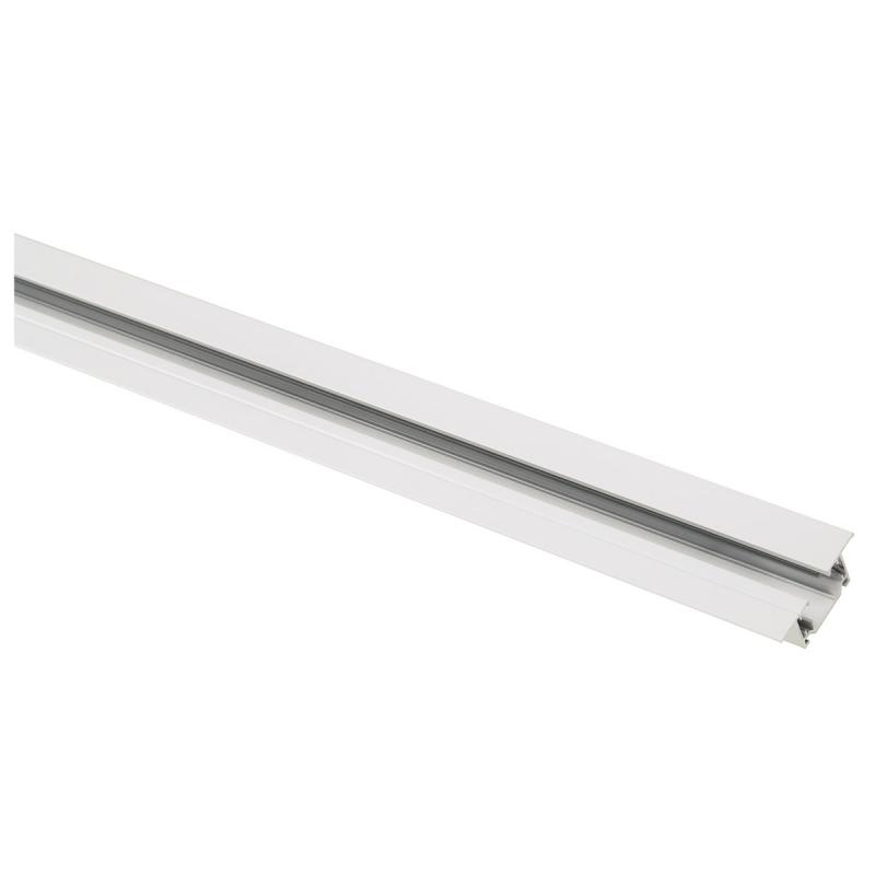SLV 143221 1-Phasen Hochvoltschiene, Einbauversion, weiss, 2m