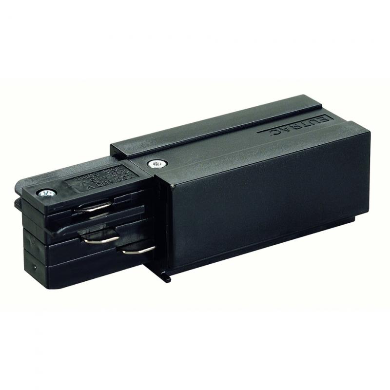 SLV 145520 EUTRAC Einspeiser, rechts, schwarz
