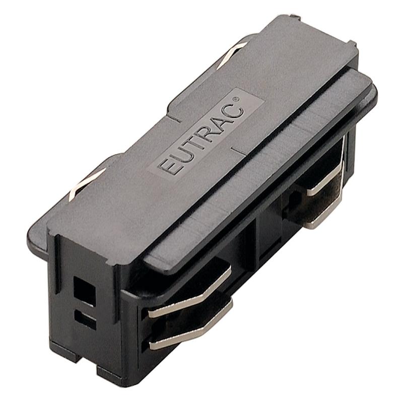 SLV 145560 EUTRAC Längsverbinder, elektrisch, schwarz