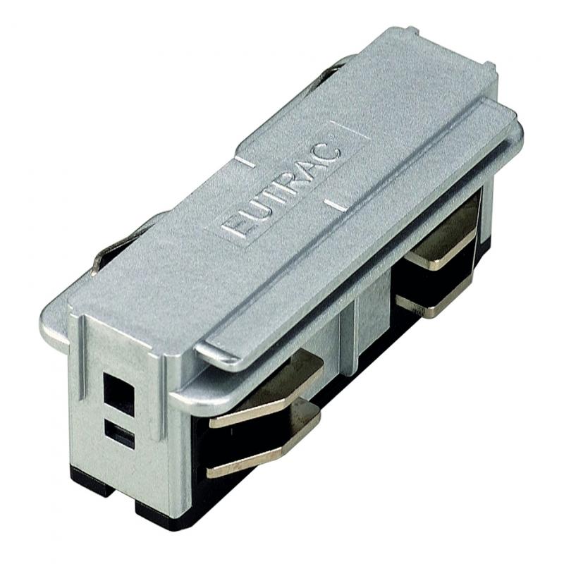 SLV 145564 EUTRAC Längsverbinder, elektrisch, silbergrau