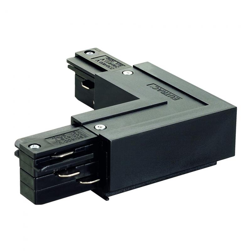 SLV 145670 EUTRAC L-Verbinder Erde aussen, schwarz