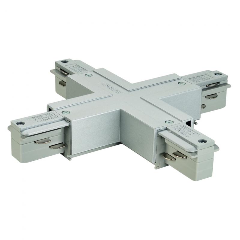 SLV 145694 EUTRAC X-Verbinder, silbergrau
