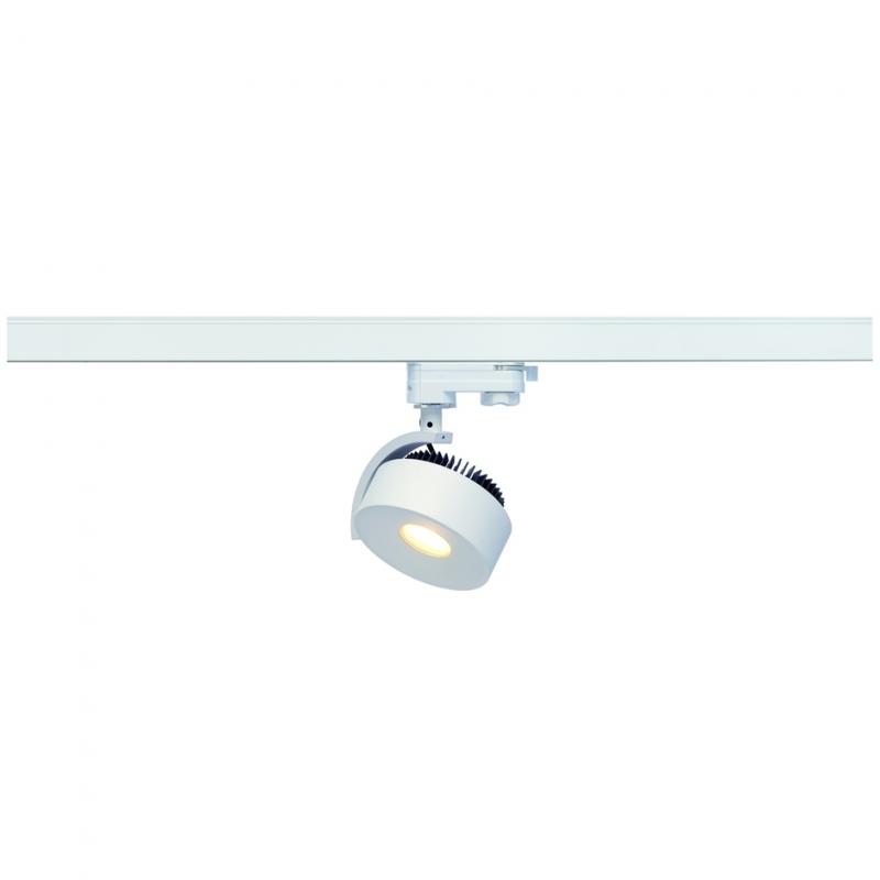 SLV 152601 KALU TRACK LEDDISK Leuchten- kopf, weiss, 3000K, inkl. 3P.-Adapter