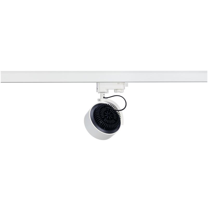 SLV 152601 KALU TRACK LEDDISK Leuchten- kopf, weiss, 3000K, inkl. 3P.-Adapter