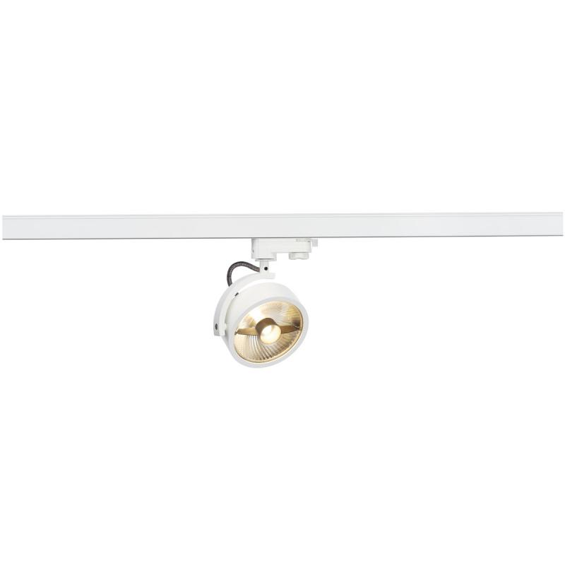 SLV 152611 KALU TRACK QPAR111 Leuchten- kopf, weiss, inkl. 3P.-Adapter