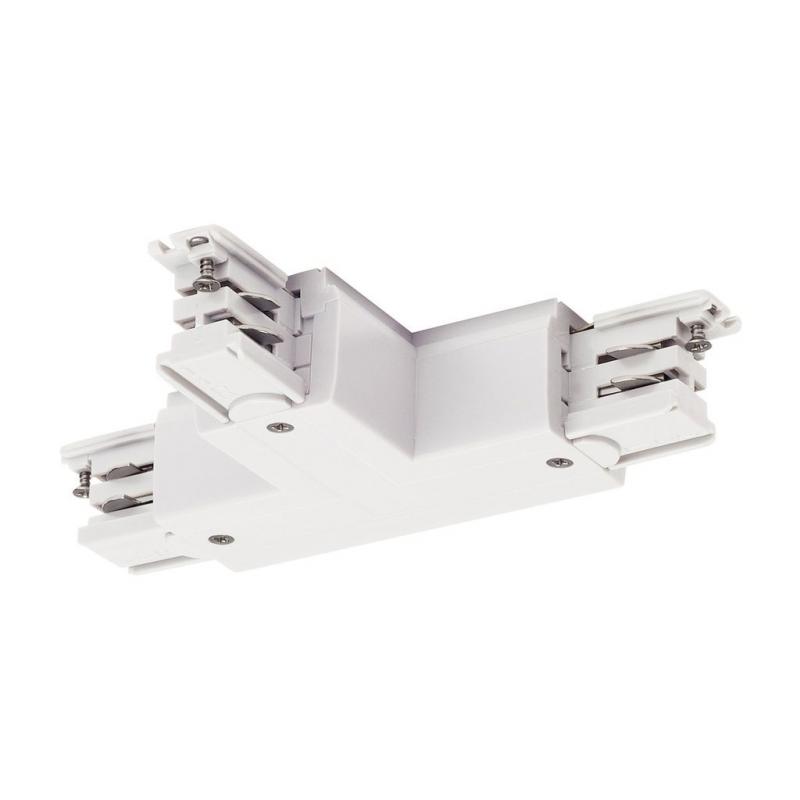 SLV 175131 T-Verbinder für S-TRACK 3P.- Schiene Erde L-Version weiß
