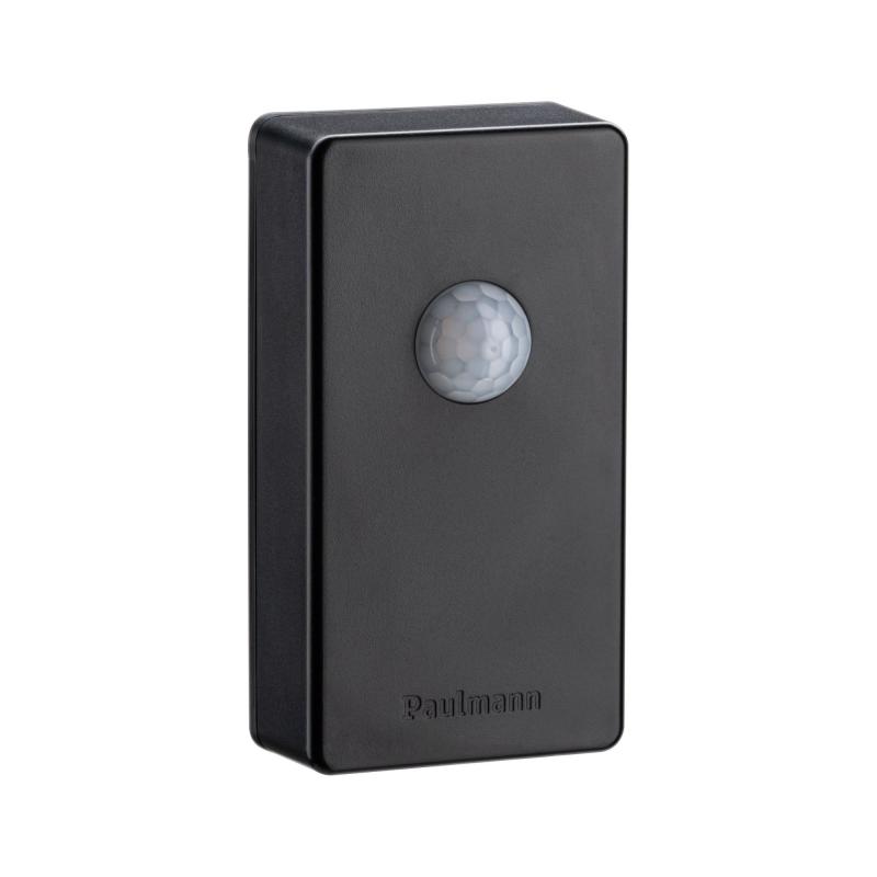 Paulmann Plug & Shine Funksteuerung mit Dämmerungssensor und Bewegungsmelder – ZigBee IP44 Anthrazit