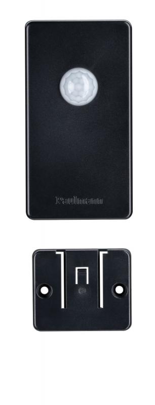 Paulmann Plug & Shine Funksteuerung mit Dämmerungssensor und Bewegungsmelder – ZigBee IP44 Anthrazit