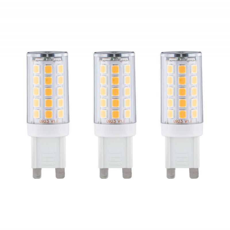 3er-Pack Paulmann 28808 LED Stiftsockel Lampen G9 250lm wie 25W 2,2W 2700K warmes Licht