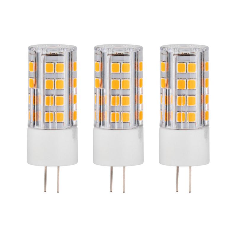 Paulmann 28814 LED 3er Striftsockellampen G4 300lm 3W wie 25W 2700K 12V - warmes Licht