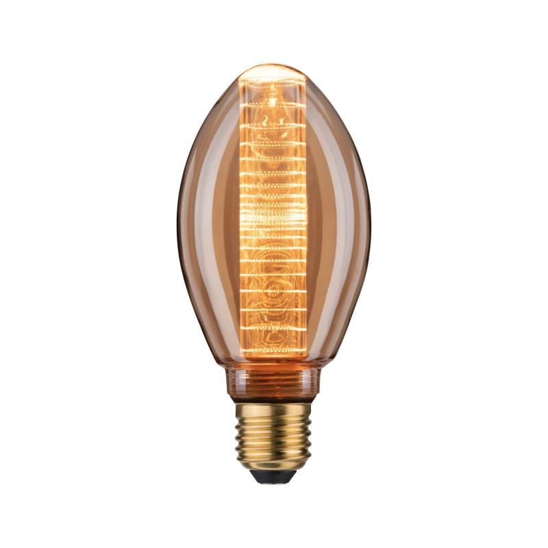 Paulmann 28828 LED Vintage Lampe InnerGlow Ring dimmbares extra warmes Licht  E27