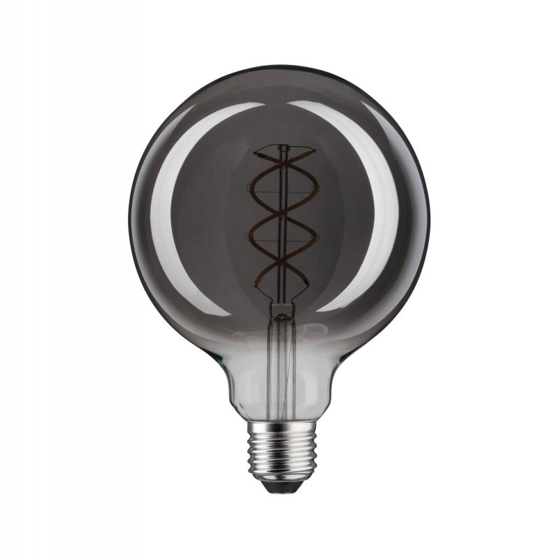 Paulmann 28860 Vintage E27 dimmbare retro Filament LED Globe Rauchglas 4W extra warmweiß