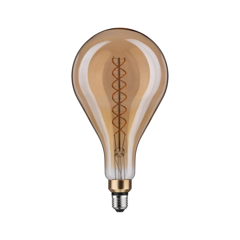 Paulmann 28867 Vintage dimmbare E27 retro LED BigDrop 7W extra warmweiß Gold