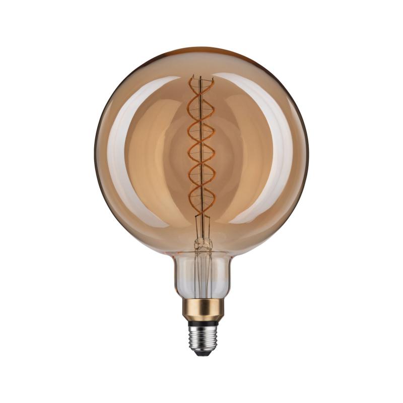 Paulmann 28868 Vintage dimmbare E27 retro LED BigGlobe 7W extra warmweiß Gold