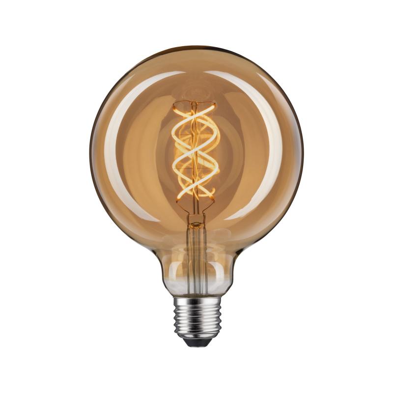 Paulmann 28869 Vintage dimmbare E27 retro Filament LED Globe 4W extra warmweiß Gold