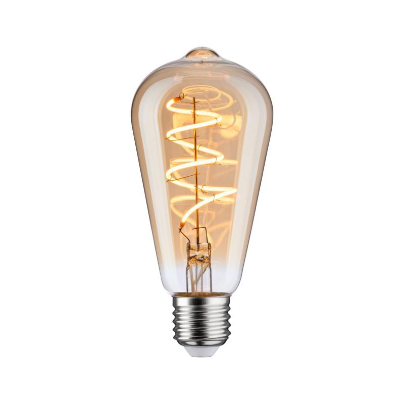Paulmann 28953 Vintage Edition E27 LED Kolben 5W extra warmweiß dimmbar Gold