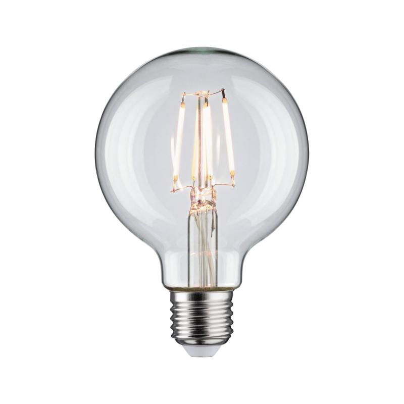 Paulmann 28955 Filament E27 LED Globe retro G80 4,8W neutralweiß  Klar