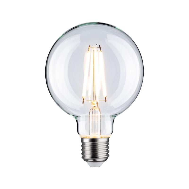 Paulmann 28970 Filament E27 LED Globe retro G95 9W warmweiß dimmbar Klar